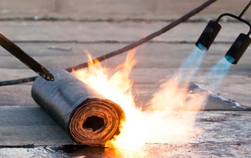 Leake Hurns End asphalt flat roofing repairs