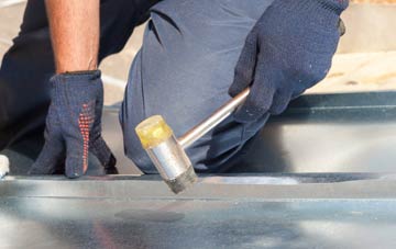 Leake Hurns End metal flat roofing repairs